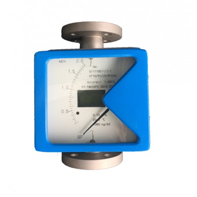 Corrosion proof anti corrosive metal tube rotameter air flow meter